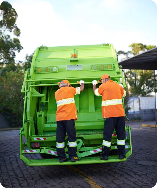 Combining Landscaping and Recycling Bin Rentals for Complete Waste Management